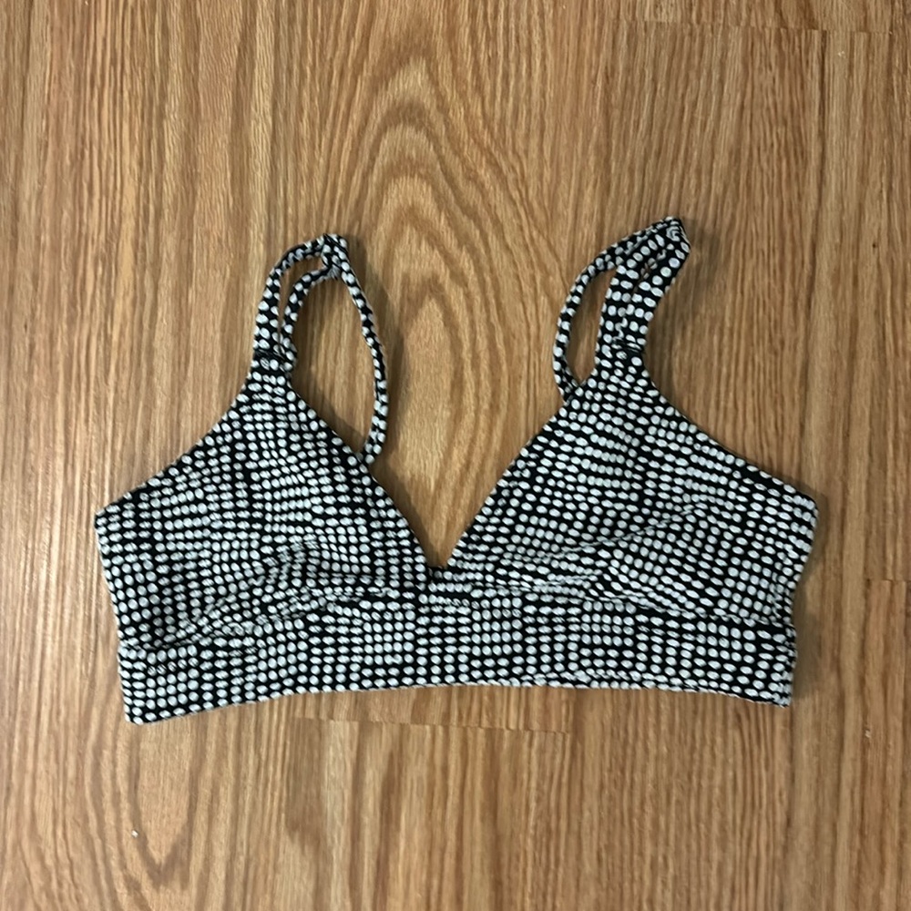 NWOT Aerie Textured Triangle Bikini